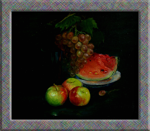Reproductions of paintings.